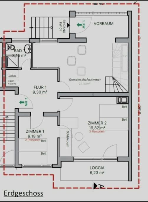 Duplex Apartment Ullstein- 4 Bedrooms, 2 Bathrooms, Living Room, 2 Parking Spaces, Boxspringbeds, Family & Business Apartment! Berlin Exterior foto